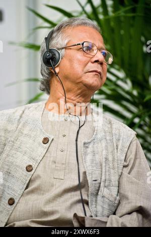 Nobel Peace Prize, Muhammad Yunus Stock Photo