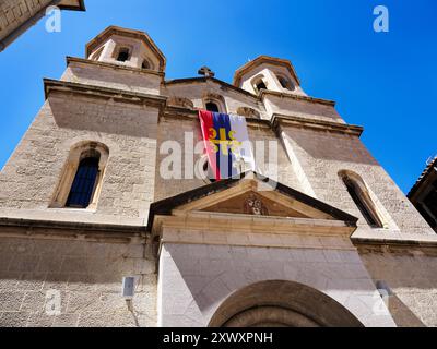 The Serbian Orthodox Church of St Nicholas in the City of Kotor Coastal Montenegro Montenegro Stock Photo