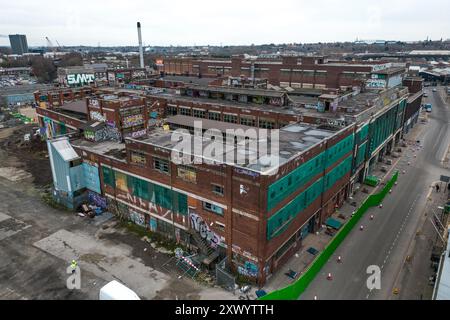 Canal Street, Digbeth, Birmingham, 11th January 2024 - Construction ...