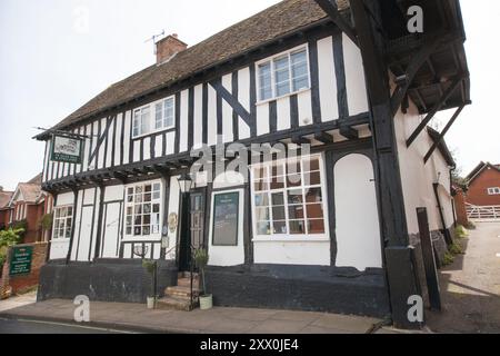 The old pub, Ye Olde Bell and Steelyard in Woodbridge in the United Kingdom Stock Photo