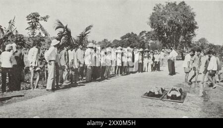 Vietnam War. Vietcong Crime in Dinh-Tuong.  South Vietnam. 1965 Stock Photo