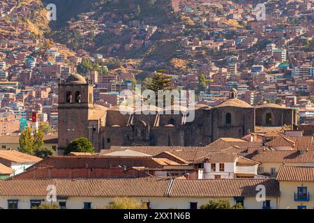 Church, museum and Convent of San Francisco, UNESCO World Heritage Site, Cusco (Cuzco), Cusco Province, Cusco Region, Peru, South America Stock Photo