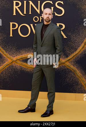 London, UK. 20th Aug, 2024. Harry Moran at the The Lord Of The Rings: The Rings Of Power Premiere at BFI Southbank in Waterloo, London, United Kingdom (Credit Image: © Cat Morley/SOPA Images via ZUMA Press Wire) EDITORIAL USAGE ONLY! Not for Commercial USAGE! Stock Photo