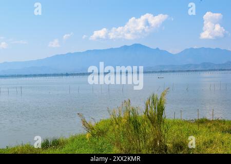 Phayao Lake, Phayao, Thailand Stock Photo