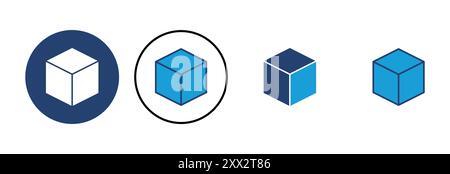 Box icon vector. box vector icon, package, parcel Stock Vector