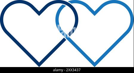 love logo vector illustration symbol design Stock Vector