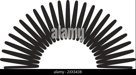 metal spring icon vector illustration symbol design Stock Vector