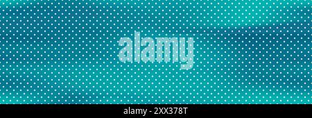 White plus medical seamless pattern on teal blue gradient background. Abstract bg with math cross shape texture. Simple vector illustration Stock Vector