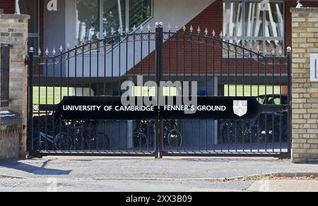 Fenner's Ground, University of Cambridge cricket ground, ,Cambridge, England. Stock Photo