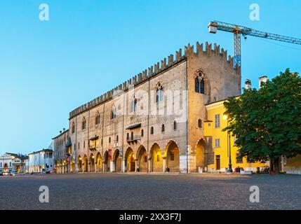 Palazzo del Capitano, Palazzo Ducale di Mantova, Piazza Sordello, Mantua, Italy Stock Photo