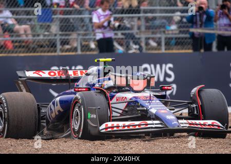 Visa Cash App RB F1 Team VCARB03, mechanical detail front wing ...