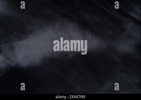 Elegant empty  satin cloth background with wrinkle close up view Stock Photo
