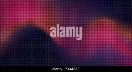 Dark Purple Blurry Wavy Pixelated Wallpaper, Background Design for Your Business with Abstract Blurred Geometric Pattern-Applicable for Web, Presentat Stock Vector