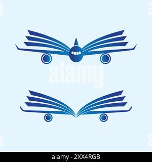 Learning Logo - Education Consultancy Logo - Going Abroad Logo Stock Vector