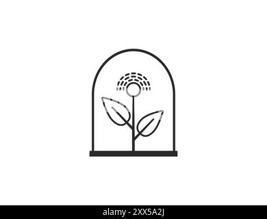 Incubate business icon. Vector illustration. Stock Vector