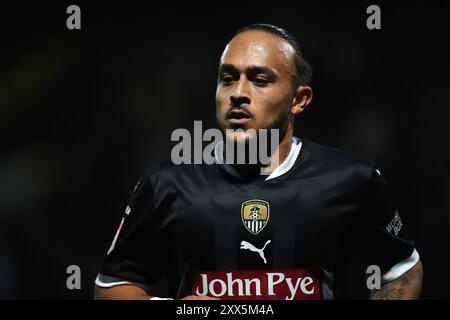 Notts County's Jodi Jones during the Sky Bet League Two match at Meadow Lane, Nottingham. Picture date: Thursday August 22, 2024. Stock Photo