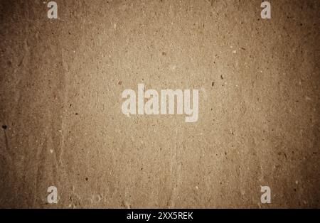 Close-up of brown paper textured background Stock Photo