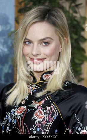 Margot Robbie at the Los Angeles premiere of 'The Legend Of Tarzan' held at the Dolby Theatre in Hollywood, USA on June 27, 2016 Stock Photo