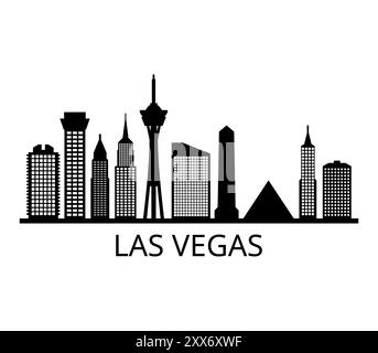 Las Vegas skyline Stock Photo