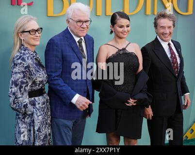 Los Angeles, USA. 22nd Aug, 2024. arrives at the Hulu's ONLY MURDERS IN THE BUILDING Season 4 Premiere held at the Paramount Studios in Los Angeles, CA on Thursday, August 22, 2024. (Photo By Sthanlee B. Mirador/Sipa USA) Credit: Sipa USA/Alamy Live News Stock Photo