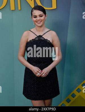 Los Angeles, Unites States. 22nd Aug, 2024. Cast member Selena Gomez attends Hulu's 'Only Murders in the Building' Season 4 premiere at Paramount Studios in Los Angeles on Thursday, August 22, 2024. Photo by Jim Ruymen/UPI Credit: UPI/Alamy Live News Stock Photo