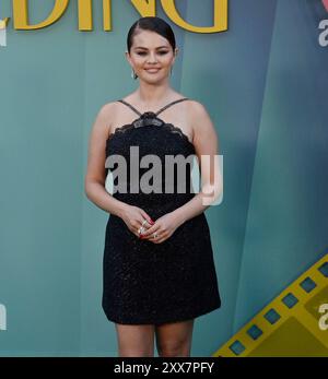 Los Angeles, Unites States. 22nd Aug, 2024. Cast member Selena Gomez attends Hulu's 'Only Murders in the Building' Season 4 premiere at Paramount Studios in Los Angeles on Thursday, August 22, 2024. Photo by Jim Ruymen/UPI Credit: UPI/Alamy Live News Stock Photo