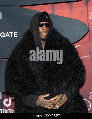 Bloody Osiris attends "The Crow" world premiere at the Village East by