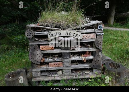 Bug hotel Stock Photo