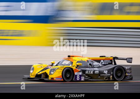 Francorchamps, Belgium, 23 August 2024,#8 Team Virage (Pol) - Ligier Js P320/Nissan (LMP3) - Julien Gerbi (Dza) Bernardo Pinheiro (Prt) Gillian Henrion (Fra) during round 4 of the 2024 Michelin Le Mans Cup at Circuit de Spa-Francorchamps (Belgium), on 23 August 2024 - Photo Kristof Vermeulen Photography - Credit Kristof Vermeulen/Alamy Live News Stock Photo