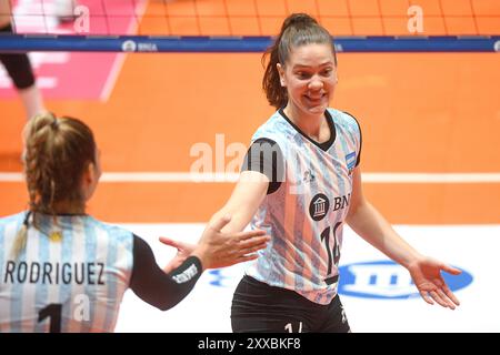 Victoria Mayer, Elina Rodriguez. Argentina Women's Volleyball Team (Las