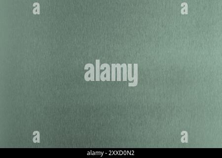 Shiny sage color foil as background, top view Stock Photo