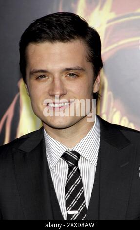 Josh Hutcherson at the Los Angeles premiere of 'The Hunger Games' held at the Nokia Theatre L.A. Live in Los Angeles on March 12, 2012. Credit: Lumeim Stock Photo