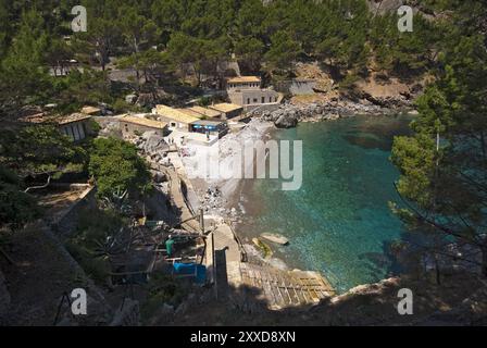Sa Calobra harbour Stock Photo