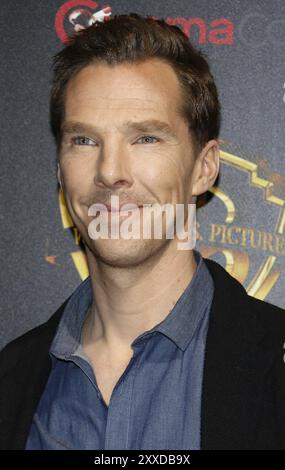 Benedict Cumberbatch at the 2018 CinemaCon, Warner Bros. Pictures 'The Big Picture' Presentation at the Caesars Palace in Las Vegas, USA on April 24, Stock Photo