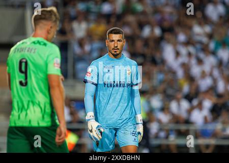 Faro, Portugal. 23rd Aug, 2024. Ricardo Velho (SC Farense) seen during Liga Portugal game between teams of SC Farense and Sporting CP at Estadio Algarve. Final Score : SC Farense 0-5 Sorting CP Credit: SOPA Images Limited/Alamy Live News Stock Photo