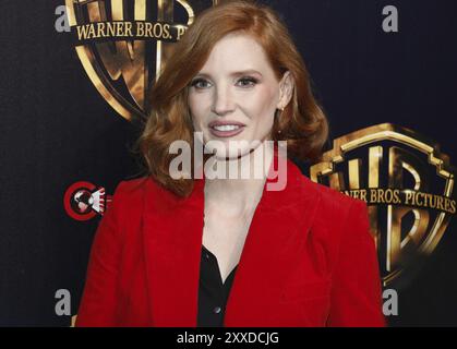 Jessica Chastain at the 2019 CinemaCon, Warner Bros. Pictures 'The Big Picture' Presentation held at the Caesars Palace in Las Vegas, USA on April 2, Stock Photo