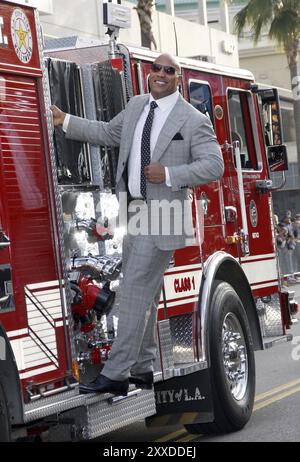 Dwayne Johnson at the Los Angeles premiere of 'San Andreas' held at the TCL Chinese Theatre IMAX in Hollywood, USA on May 26, 2015. Credit: Lumeimages Stock Photo