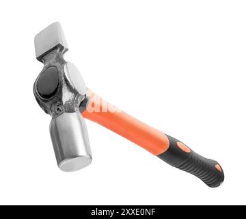 Cross peen hammer isolated - clipping path included Stock Photo