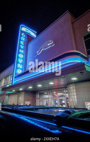 The Greyhound Bus station in Dallas. Stock Photo