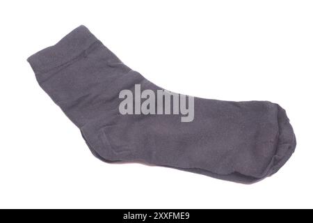 man's socks, isolated on white Stock Photo