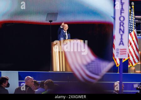 Sen. Mark Kelly, D-Ariz., speaks to reporters in the Senate press