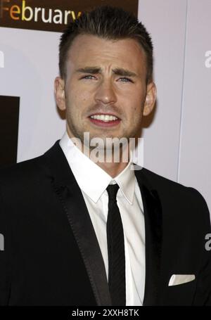 Chris Evans at the Los Angeles premiere of 'Push' held at the Mann Village Theater in Westwood on January 29, 2009. Credit: Lumeimages.com Stock Photo