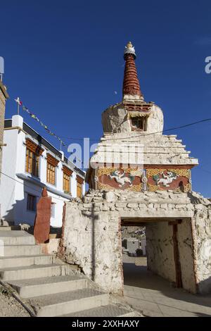 Small gompa in Leh, Ladakh Stock Photo