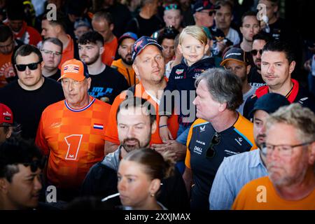 AMSTERDAM - Race fans at Amsterdam Central Station on their way to ...