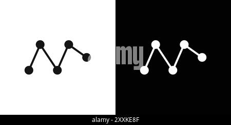 Conceptualization icon logo sign vector outline in black and white color Stock Vector