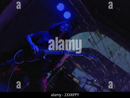 Beermageddon Festival, Stoke Prior United Kingdom. 25 Aug 2024. GRIEF Performs at Beermageddon Festival, Stoke Prior, United Kingdom. Copyright Will Tudor/Alamy Live News Stock Photo