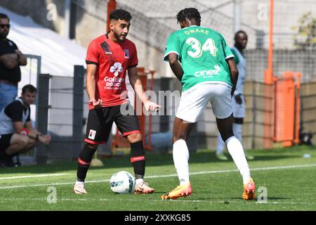 Rwdm's Ilyes Ziani pictured in action during a soccer match between RWD ...