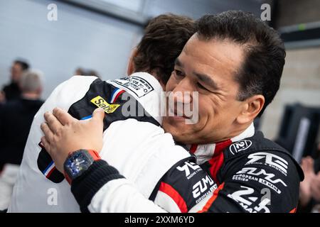 PERRODO Francois (fra), Oreca 07 - Gibson, portrait during the 4 Hours of Imola 2024, 4th round of the 2024 European Le Mans Series on the Circuit de Spa-Francorchamps from August 23 to 25, 2024 in Stavelot, Belgium Stock Photo