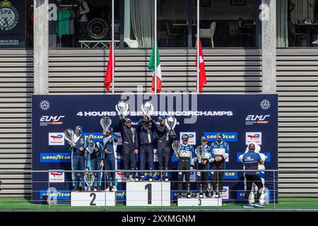 Francorchamps, Belgium, 25 August 2024, - Photo Kristof Vermeulen - Credit Kristof Vermeulen/Alamy Live News Stock Photo