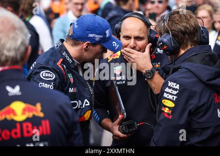 VERSTAPPEN Max (ned), Red Bull Racing RB20, portrait LAMBIASE Gianpiero, Race Engineer of Max Verstappen, portrait, during the Formula 1 Heineken Dutch Grand Prix 2024, 15th round of the 2024 Formula One World Championship from August 23 to 25, 2024 on the Circuit Zandvoort, in Zandvoort, Netherlands Stock Photo